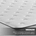 Beautyrest 12" Tight Top Medium Mattress with Pocketed Coil Technology - Mattress Mars Millenia Crossing (Next to IKEA)