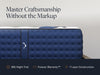 DreamCloud Memory Foam Quilted Tight Top 12" Medium Mattress - Mattress Mars Millenia Crossing (Next to IKEA)