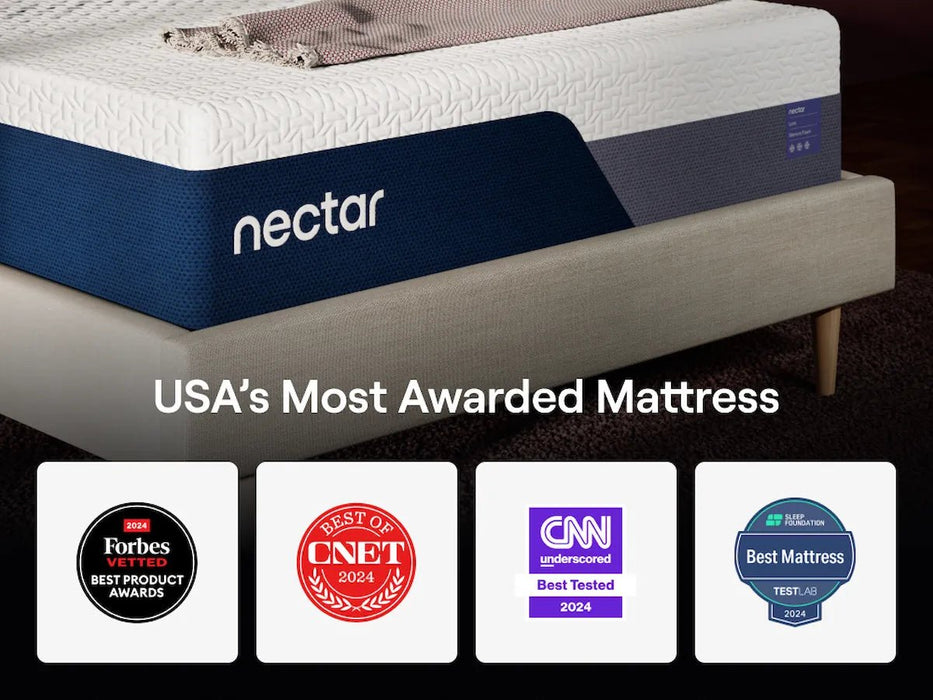 Nectar Luxe 14" Medium Memory Foam Mattress - Mattress Mars Millenia Crossing (Next to IKEA)