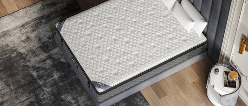 Puffy LUX Hybrid Quilted Euro Top 12" Medium Plush Mattress - Mattress Mars Millenia Crossing (Next to IKEA)