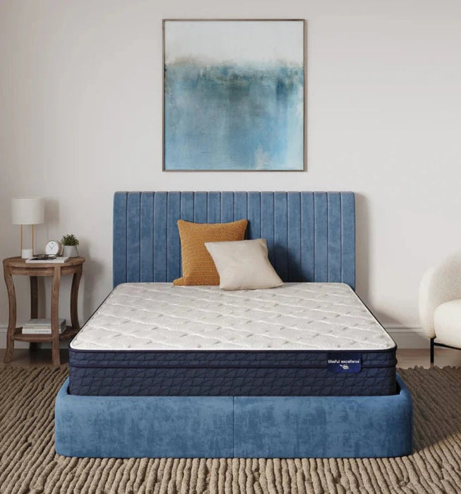 Serta Blissful Excellence Borbela Harbor Euro Top 10" Medium Mattress - Mattress Mars Millenia Crossing (Next to IKEA)