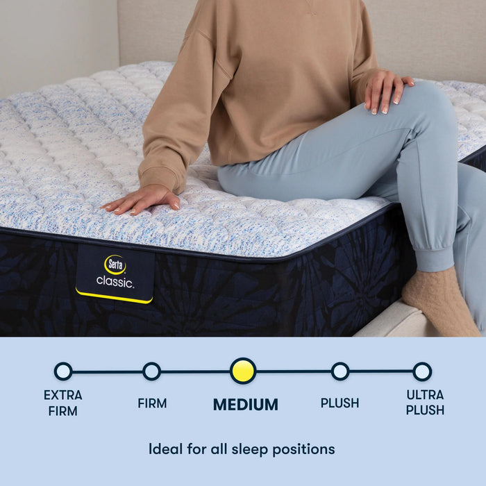 Serta Classic® Alden Tight Top 11.5" Medium Mattress - Mattress Mars Millenia Crossing (Next to IKEA)