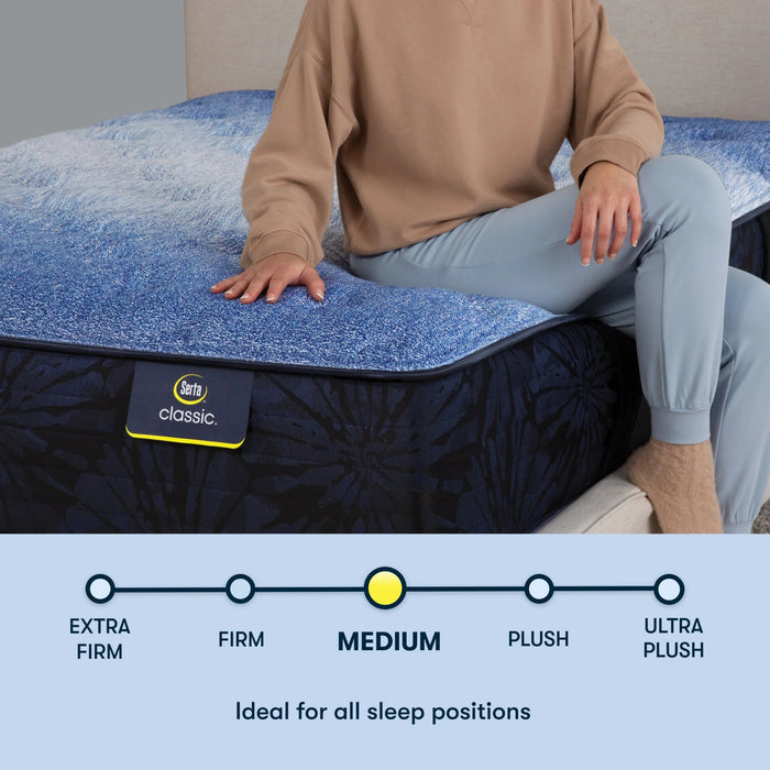 Serta Classic® Brecon Tight Top 13.5" Medium Mattress - Mattress Mars Millenia Crossing (Next to IKEA)