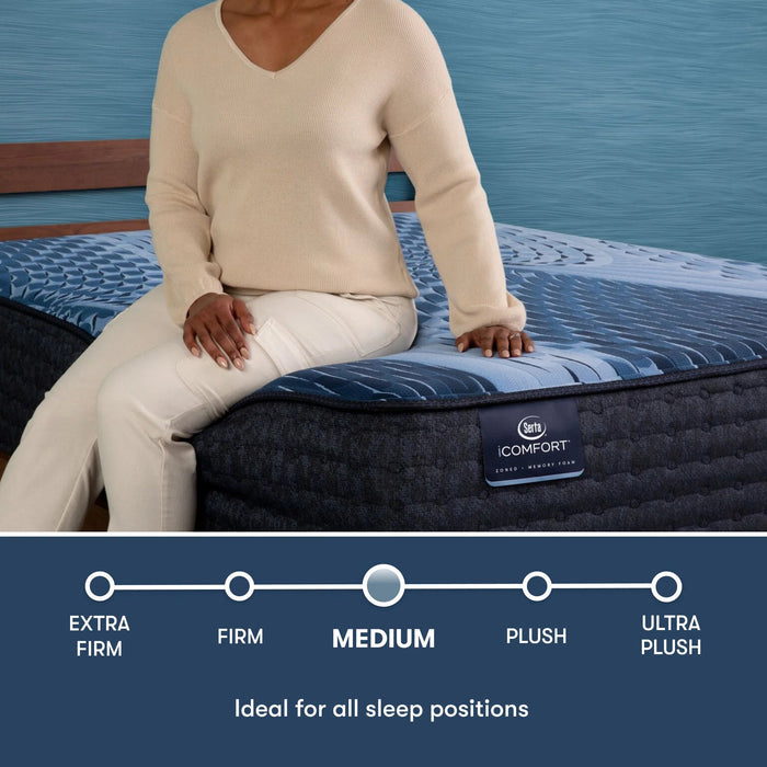 Serta iComfort® Aspire Smooth Tight Top 14" Medium Foam Mattress - Mattress Mars Millenia Crossing (Next to IKEA)