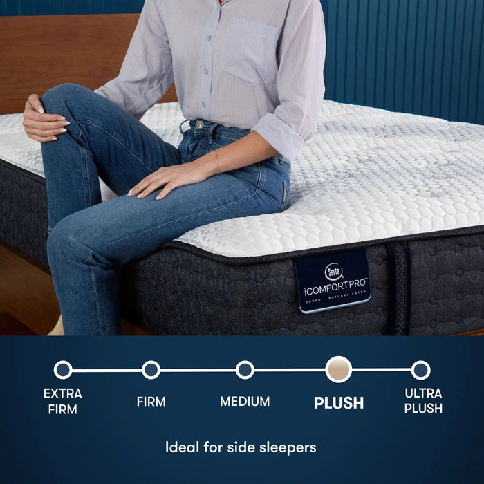 Serta iComfortPro™ Ambrose Quilted Tight Top 13" Plush Mattress - Mattress Mars Millenia Crossing (Next to IKEA)