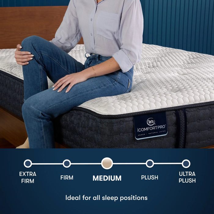 Serta iComfortPro™ Chelsea Quilted Tight Top 12" Medium Mattress - Mattress Mars Millenia Crossing (Next to IKEA)