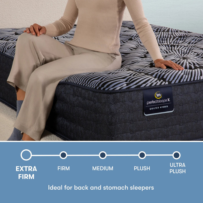 Serta Perfect Sleeper X™ Excelled Quilted Tight Top Hybrid 13.75" Extra Firm Mattress - Mattress Mars Millenia Crossing (Next to IKEA)