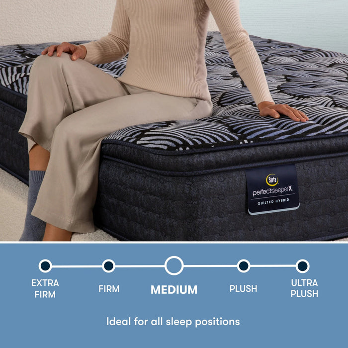 Serta Perfect Sleeper X™ Lexton Quilted Pillow Top Hybrid 14.25" Medium Mattress - Mattress Mars Millenia Crossing (Next to IKEA)