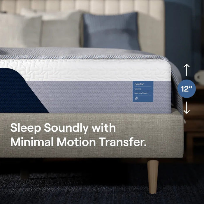 The New Nectar Classic 12" Memory Foam Medium Mattress - Mattress Mars Millenia Crossing (Next to IKEA)