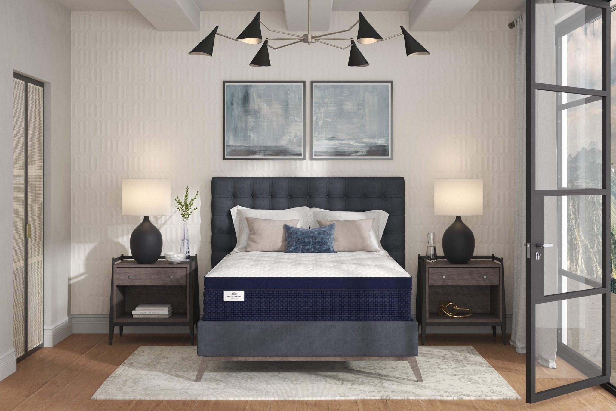 Kingsdown Passions Auburnwood Hybrid Quilted EuroTop 15