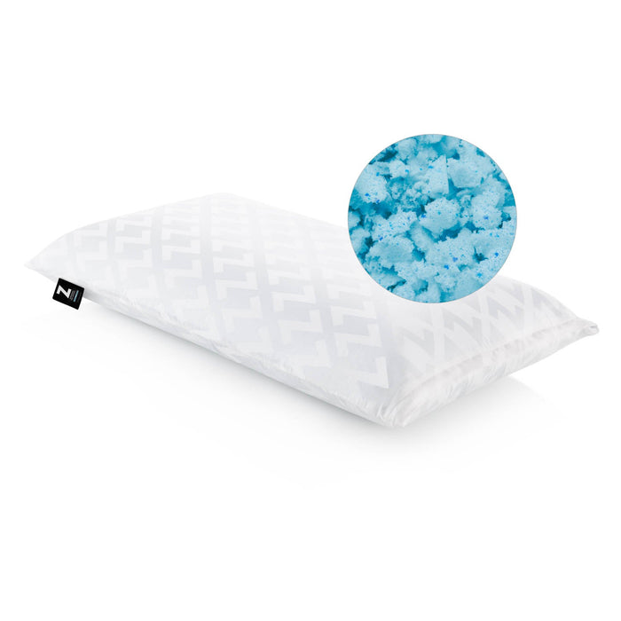 Malouf Z Cooling Gel Shredded Memory Foam Pillow
