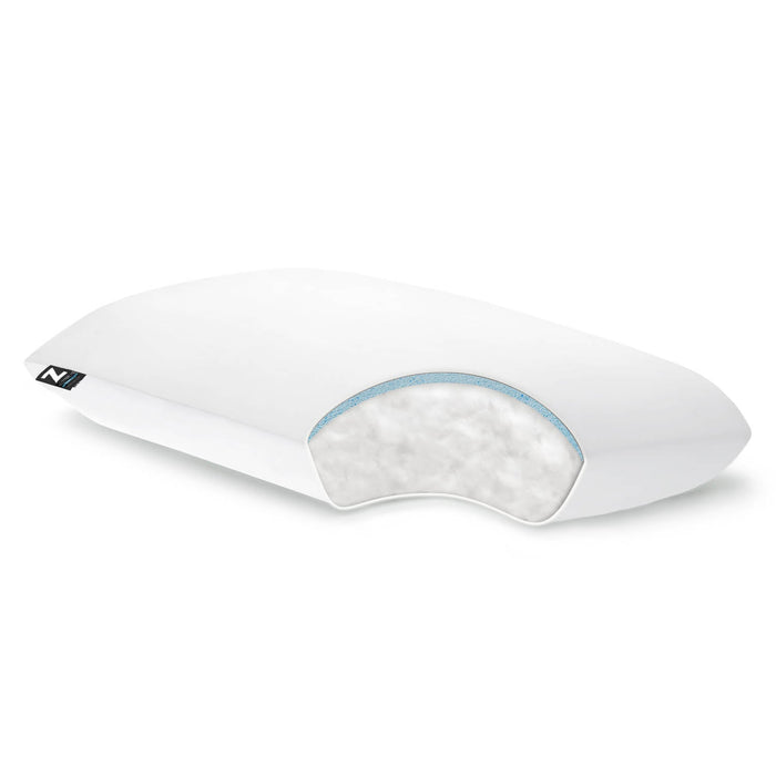 Malouf Z Gelled Microfiber + Gel Dough Layer Pillow - Mattress Mars Millenia Crossing (Next to IKEA)