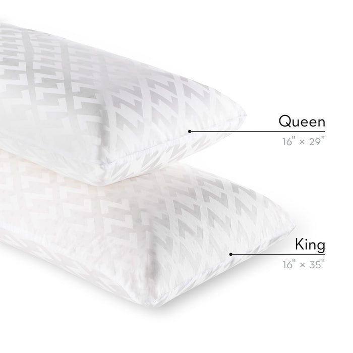 Malouf Z Zoned Bamboo Charcoal Dough Plush Pillow - Mattress Mars Millenia Crossing (Next to IKEA)