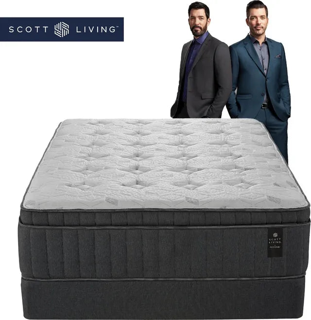 Restonic Scott Living Harbor Hybrid Euro Top Plush Mattress