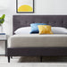 Weekender Hart Upholstered Bed - Mattress Mars Millenia Crossing (Next to IKEA)